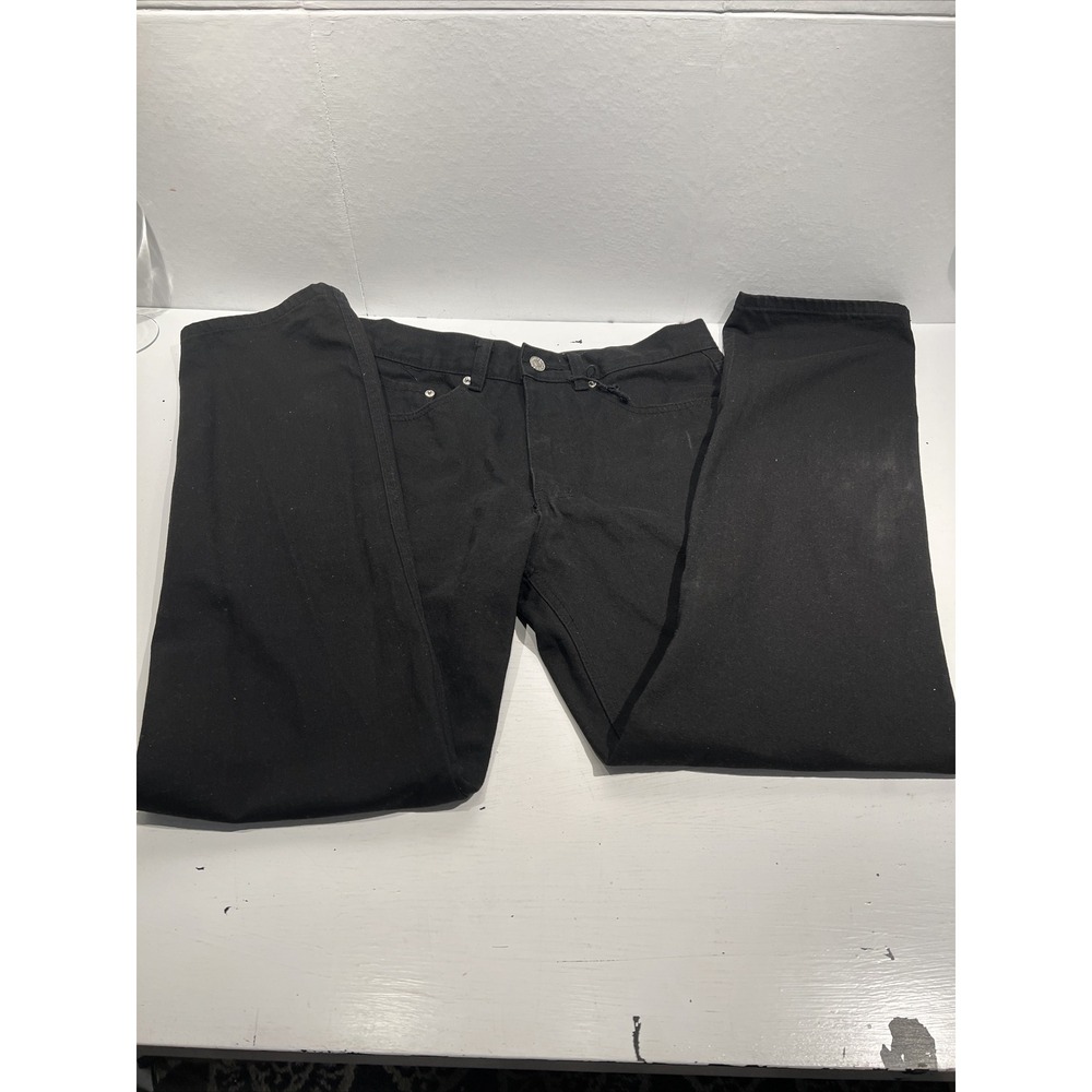 Vintage 1994 Y2K PJ MARK Premium Jeans Straight Black 92291 Men's 34x34 USA‎